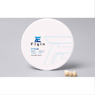 OEM ODM HT Zirconia Cad Cam Blocks White For Dental Veneers Teeth ST PLUS 98Mm दांतों के लिए सफेद